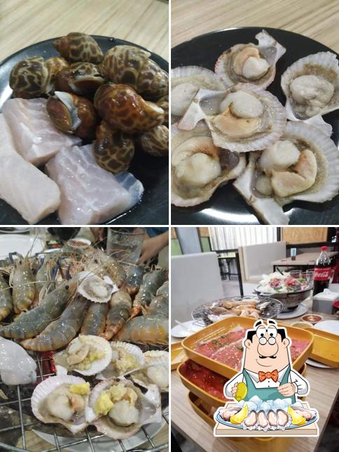 Inarm Shabu อินอาม บุฟเฟ่ต์เนื้อ ทะเลเผา