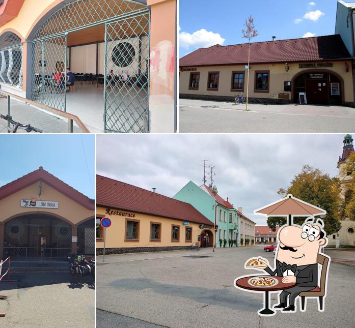 Restaurace Podlužan - Letní terasa