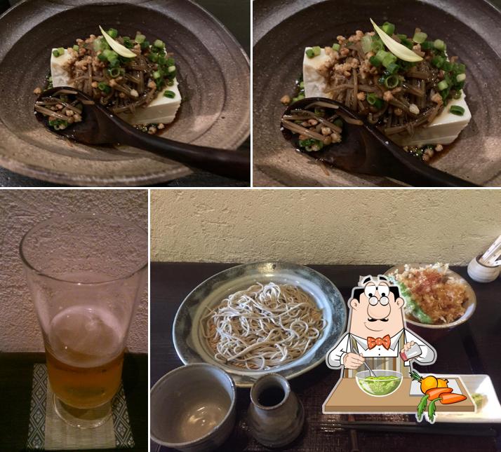 手打ちそば 粉練