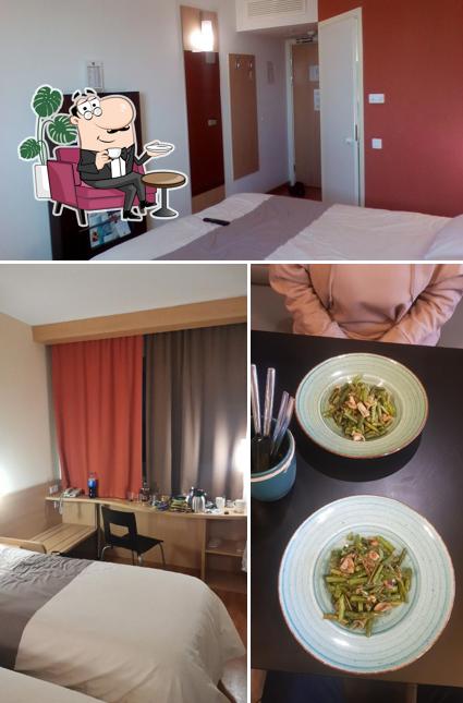 Взгляните на это фото, где видны внутреннее оформление и еда в Urban Food 74