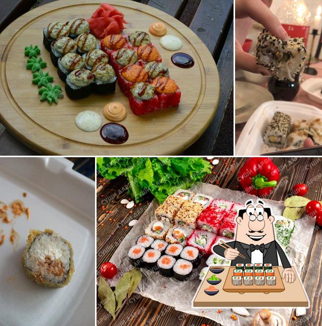 Попробуйте различные виды суши