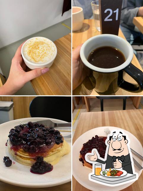 Еда в "Bloom-n-Brew Baum"