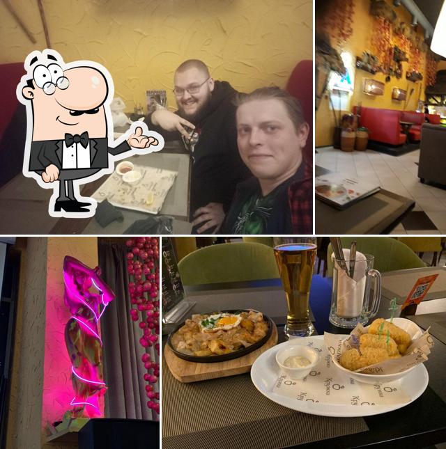 Посмотрите на внутренний интерьер "Кружка"