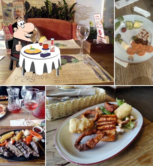 Сырная тарелка в "Маме Рома"