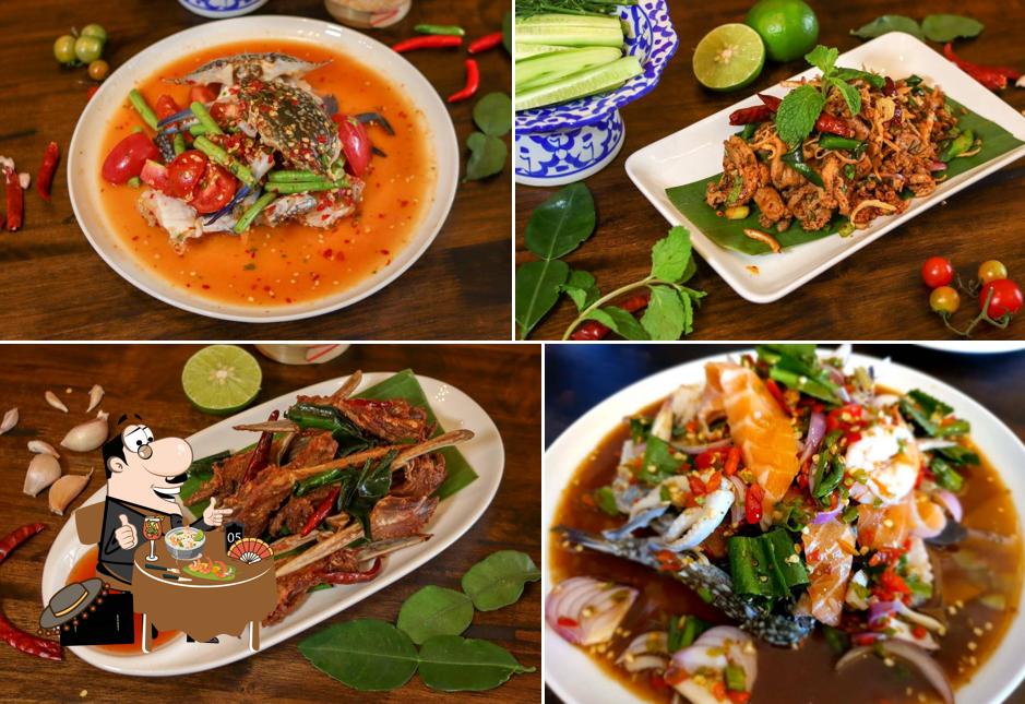 ร้าน ยำตำม่วน บางบ่อ