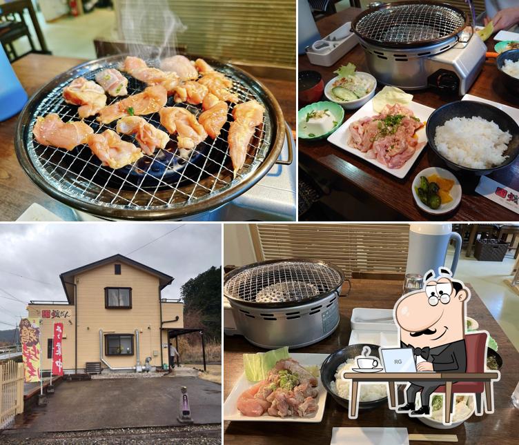 あみ焼き煖だん