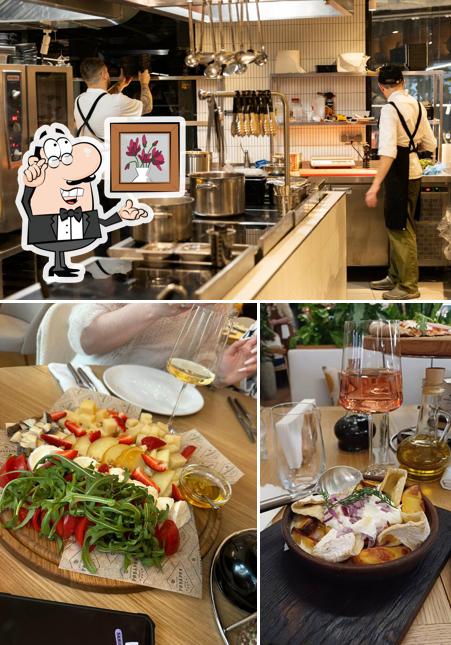 Посмотрите на внутренний интерьер "Сыроварня"