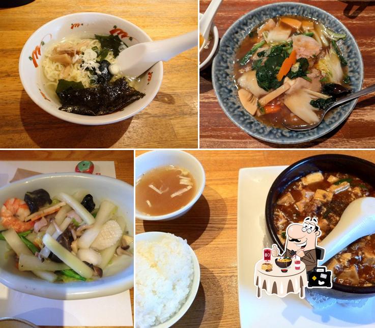 Chinese home cooking peach