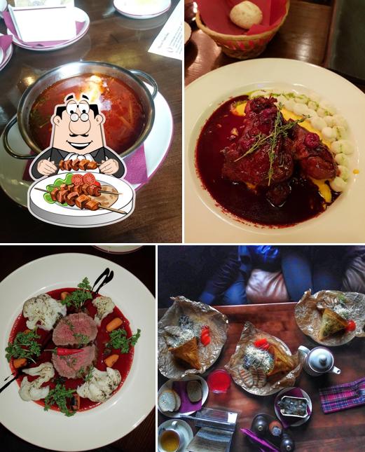 Блюда в "Углях"