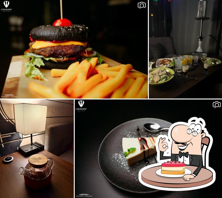 Чизкейк в "Смокинге REST CLUB"