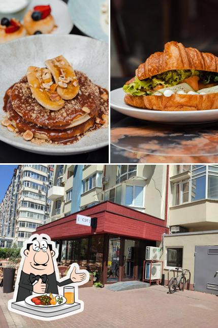 Еда и внешнее оформление в Сэт