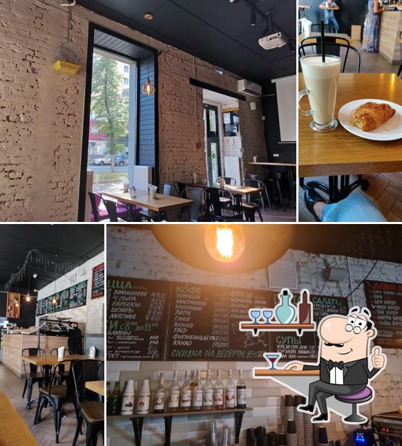 Интерьер "Кофейни Cubby"
