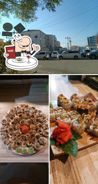 В Япоша-сан есть еда, внешнее оформление и многое другое