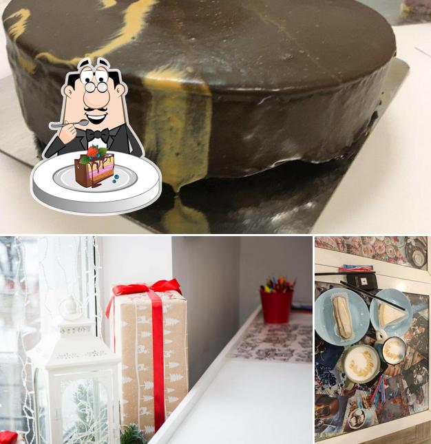 Шоколадный торт в "Кондитерской "Русский Лес" - к.1410"