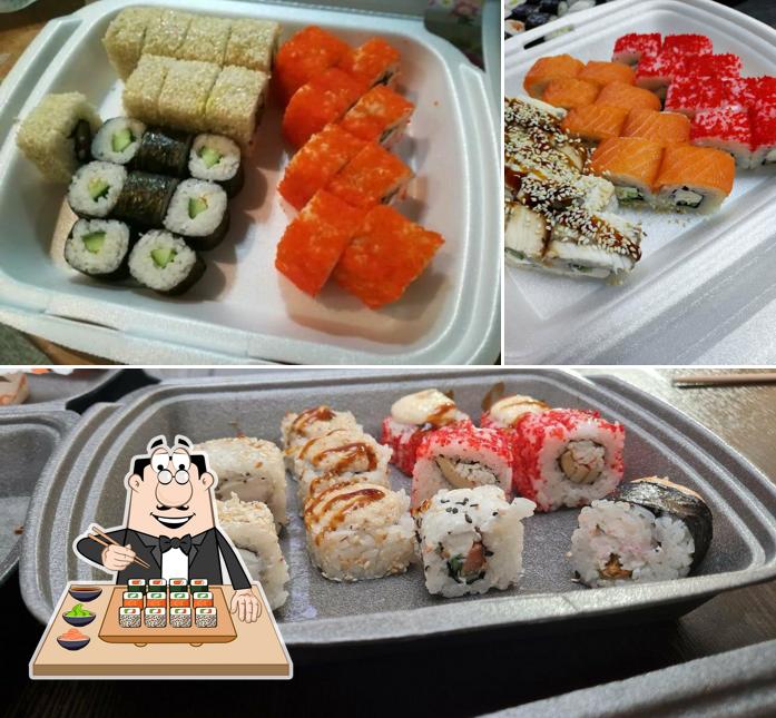 В "Суши Даром" вы можете попробовать суши