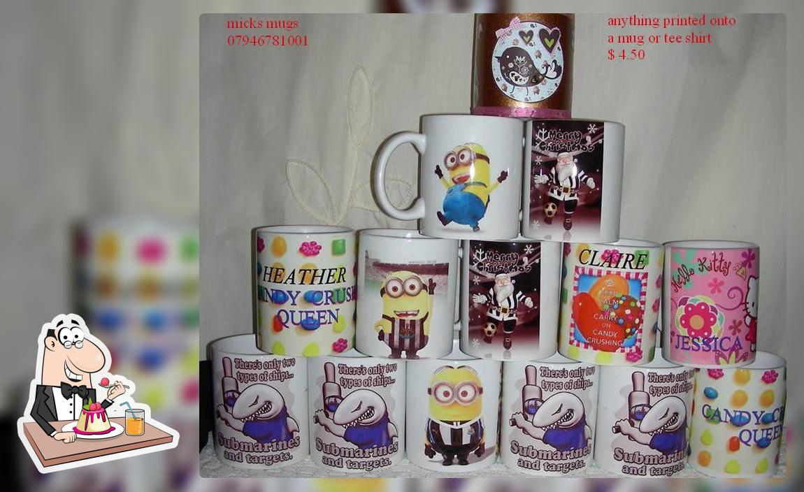 Mick's mugs and tee's