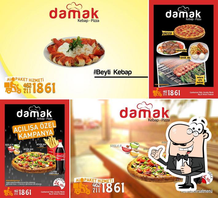 Damak Kebap - Pizza Arsin