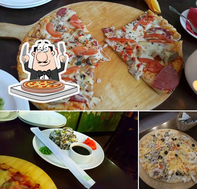 Попробуйте разные виды пиццы