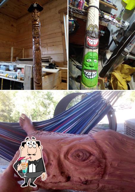 Voodoo wood carving