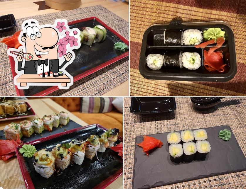 Отведайте различные сеты суши