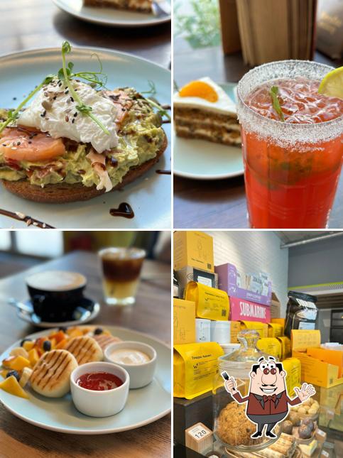 Блюда в "Кафе "Винил""