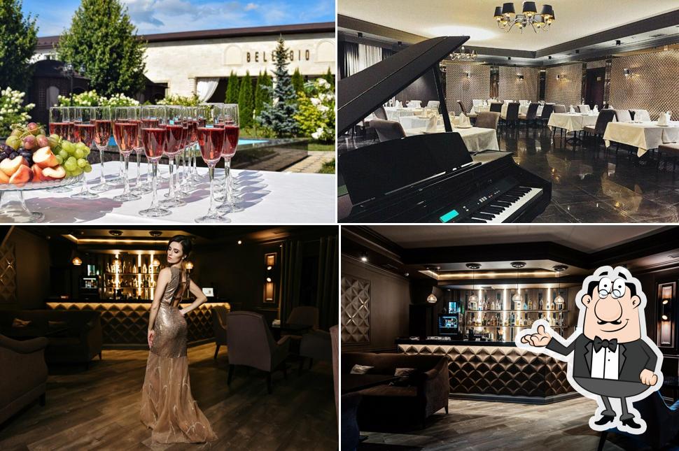 Посмотрите на внутренний интерьер "Гостинично-ресторанного комплекса "Bellagio""