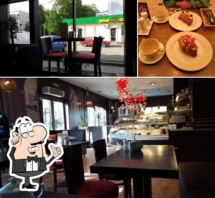 Забронируйте столик в "Круассане-кафе"