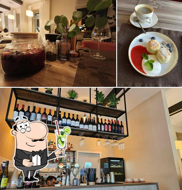 Насладитесь напитками из бара "Macaron"