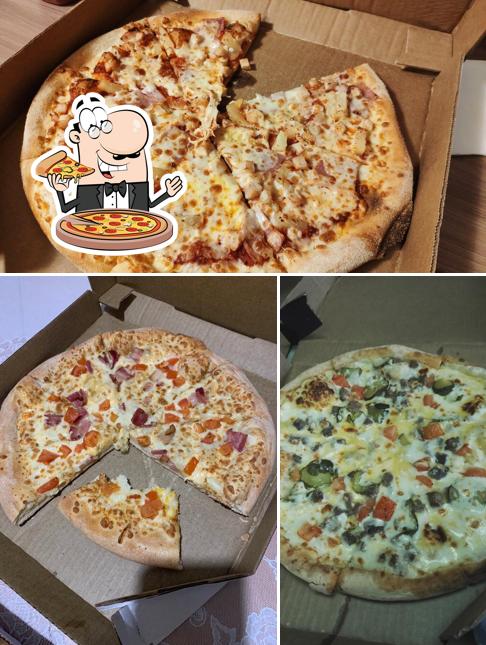 Закажите разные варианты пиццы