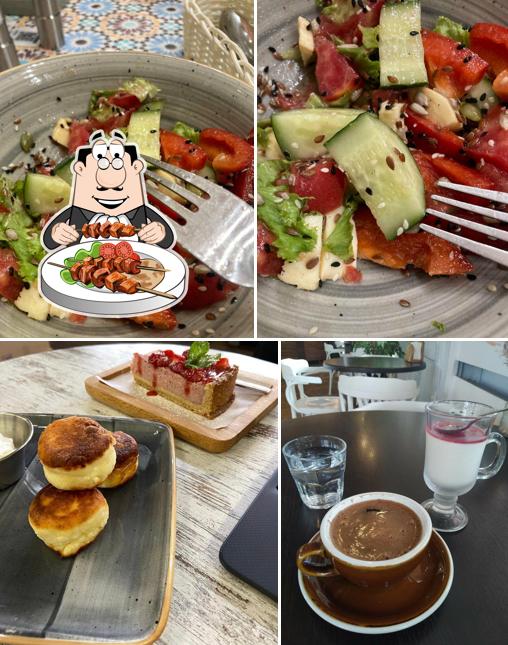 Блюда в "Правильном кофе"