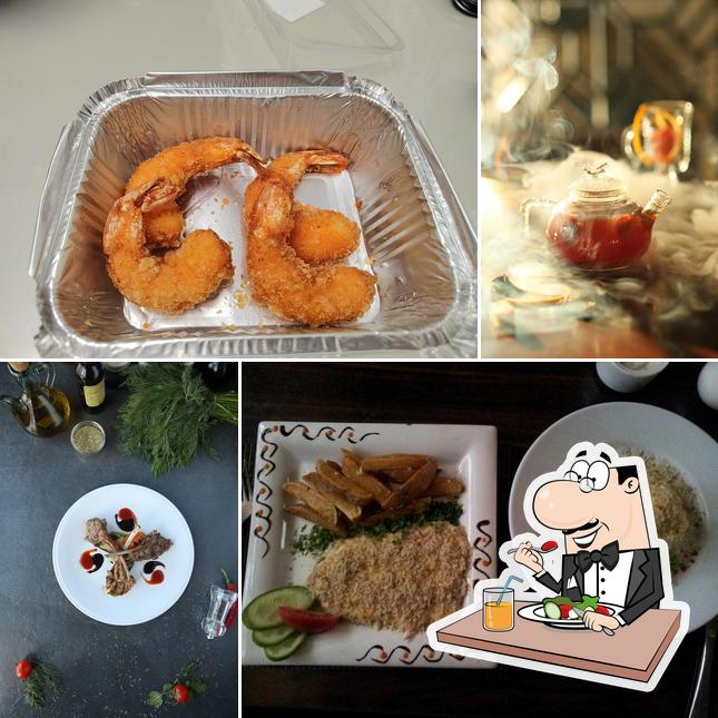 Блюда в "Гамбите"