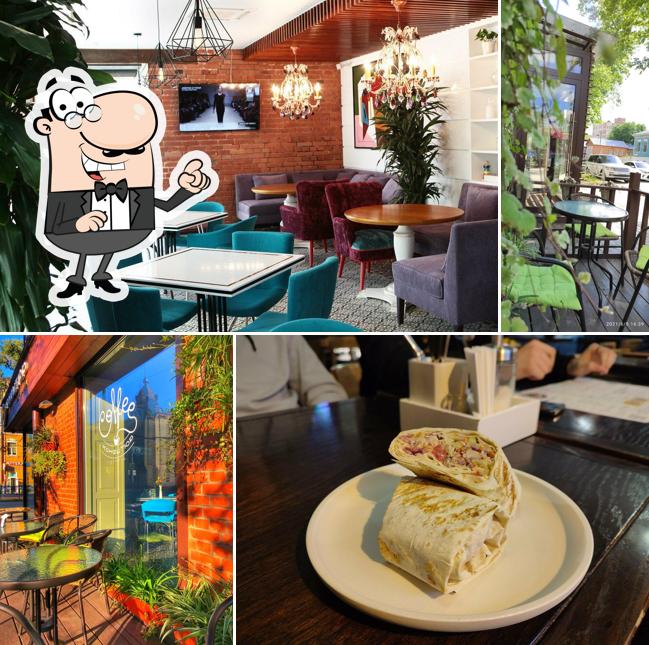 Посмотрите на внутренний интерьер "Конфитюр"