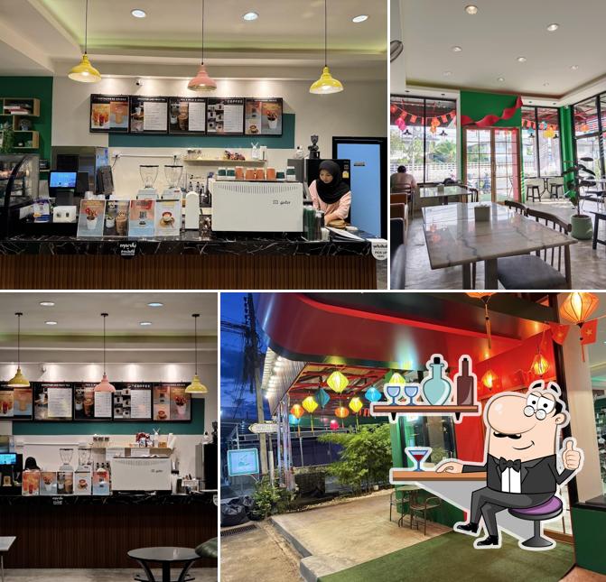 ออง เชร - ống tre cafe คาเฟ่ อาหารไทยและเวียดนามฮาลาล