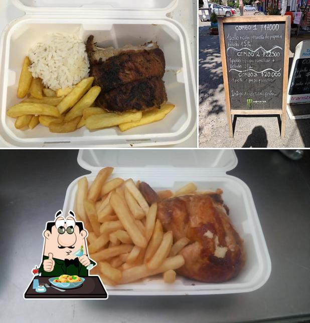 Maxi Pollo (pollo asado a las brasas)