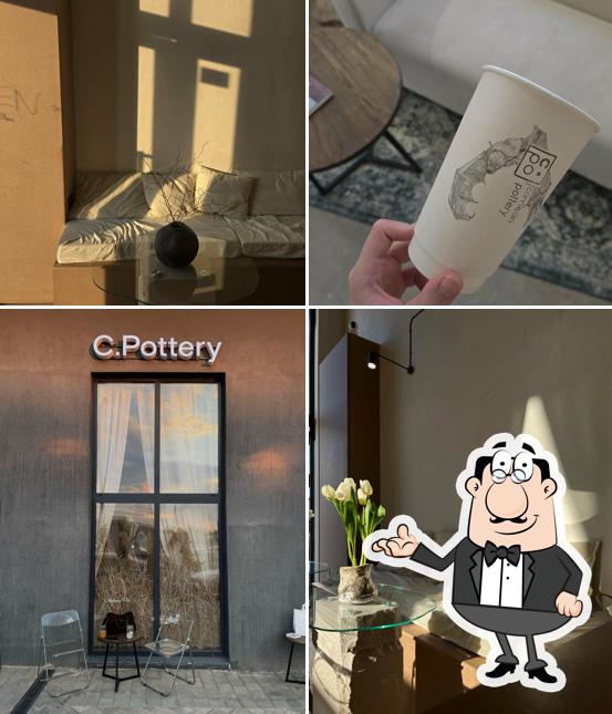 C. pottery
