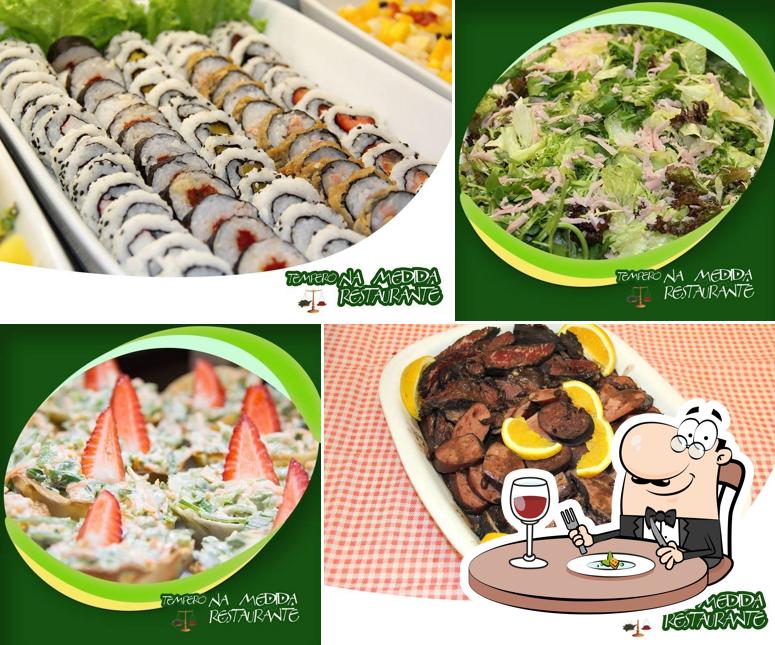 Еда в "Restaurante Tempero na Medida"