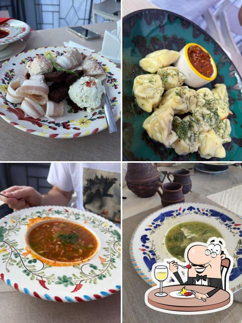 Блюда в "Русском Подворье"