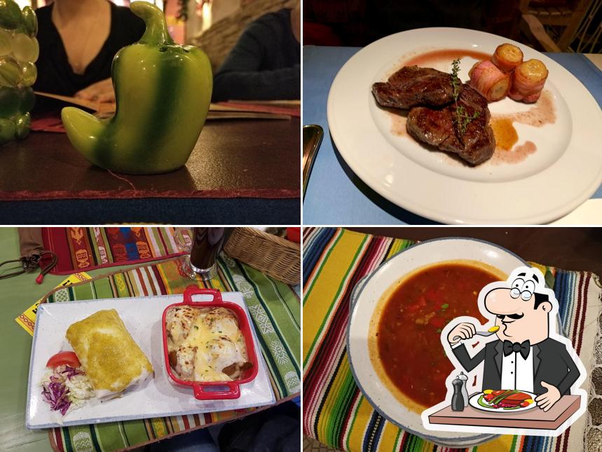 Еда в "Тресе Амигос"