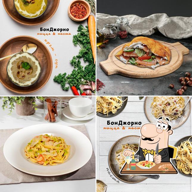 Еда в "Бон Джорно"