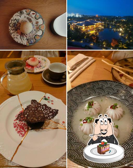 Шоколадный торт в "Рётей"