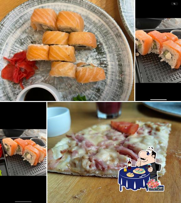 Сашими в "Пиццерии "То-То""