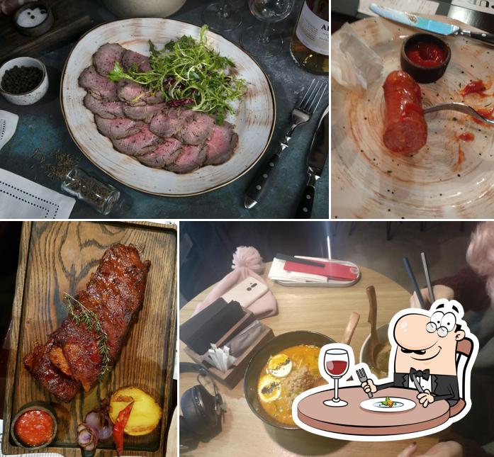 Блюда в "Майкле Коллинзе"