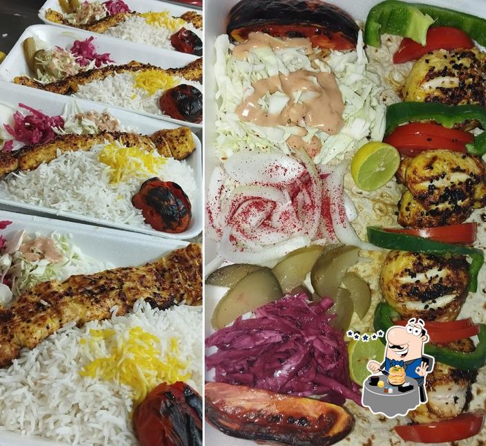 تهیه غذا و بیرون بر ریحون