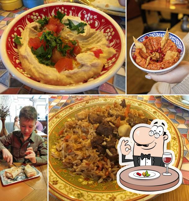 Еда в "Laffa Laffa"