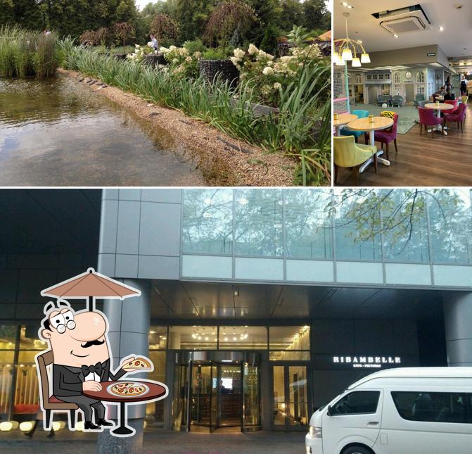 Наслаждайтесь свежим воздухом и видом, открывающемся из "Рибамбеля Грина"