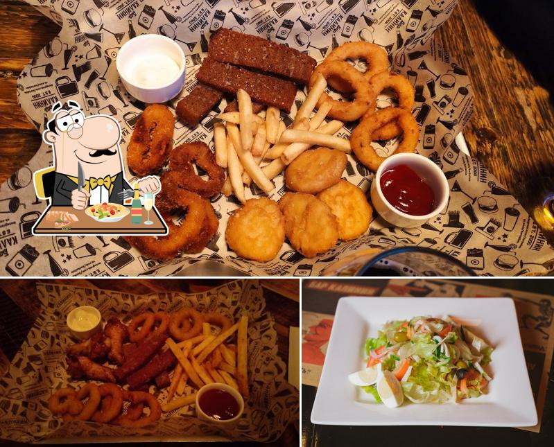 Еда в "Баре Калинине"