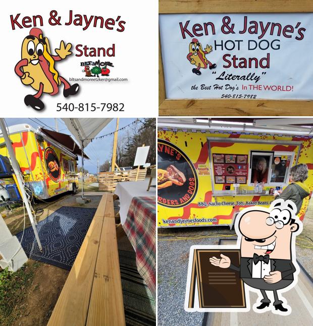 Ken &Jayne's hotdog stand