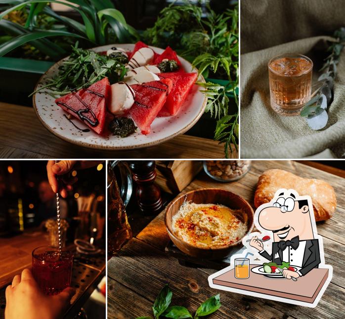 Блюда в "Баре Жигули"