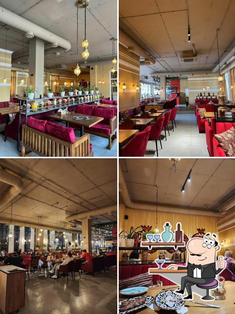 Интерьер "Чайхана Анор-Анор"