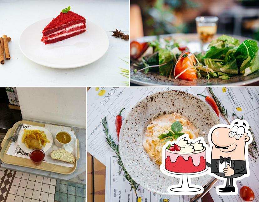 Торт «красный бархат» в "Лимонад"